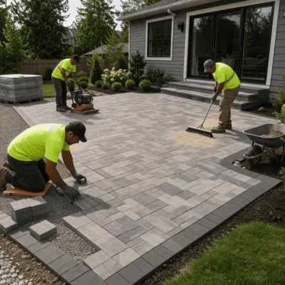 Patio Installation in Seattle WA