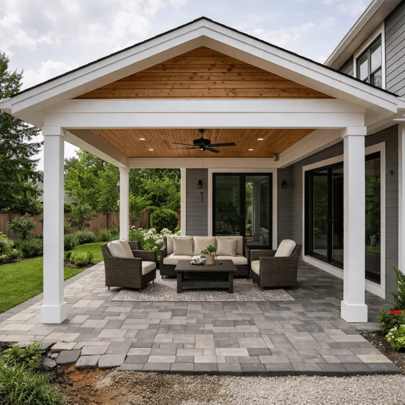 Covered Patio in Seattle WA